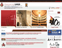 Tablet Screenshot of comune.lugo.ra.it