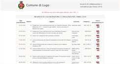 Desktop Screenshot of incarichi.comune.lugo.ra.it