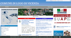 Desktop Screenshot of comune.lugo.vi.it