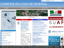 Tablet Screenshot of comune.lugo.vi.it